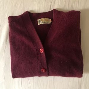 CLOSET CLOSING Angora Wool Fuzzy Cardigan
